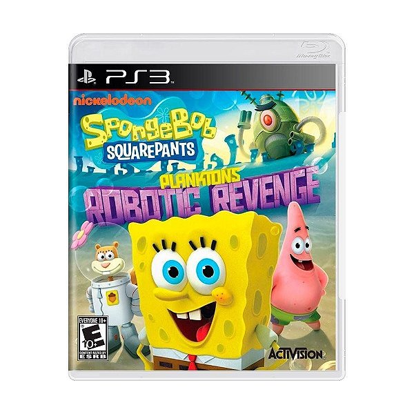 SPONGEBOB SQUAREPANTS PLANKTON'S ROBOTIC REVENGE PS3 USADO