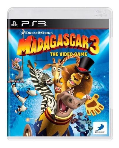 MADAGASCAR 3 THE VIDEOGAME PS3 USADO