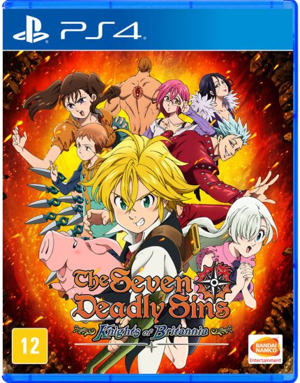 THE SEVEN DEADLY SINS KNIGHTS OF BRITANNIA - BLU-RAY - PS4