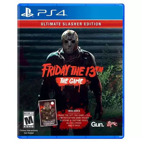 FRIDAY 13TH THE GAME ULTIMATE SLASHER EDITION PS4