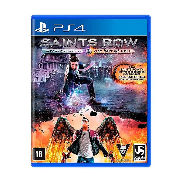 SAINTS ROW IV RE-ELECTED + GAT OUT OF HELL PS4 USADO