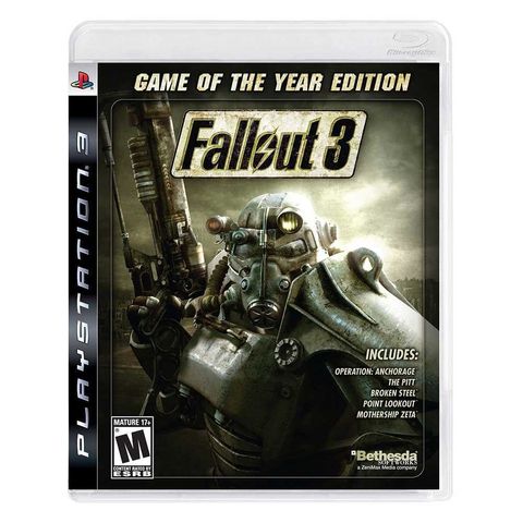 FALLOUT 3 GAME OF THE YEAR EDITION PS3 USADO
