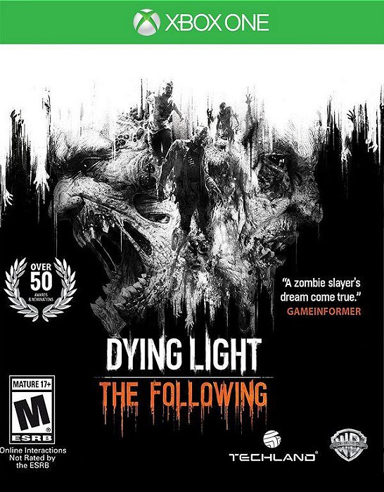 DYING LIGHT THE FOLLOWING XBOX ONE USADO