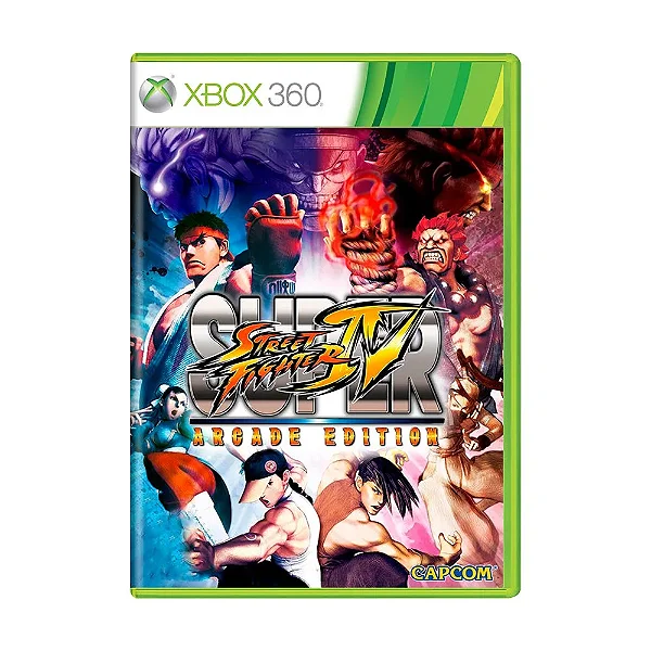 SUPER STREET FIGHTER IV ARCADE EDITION XBOX 360 USADO