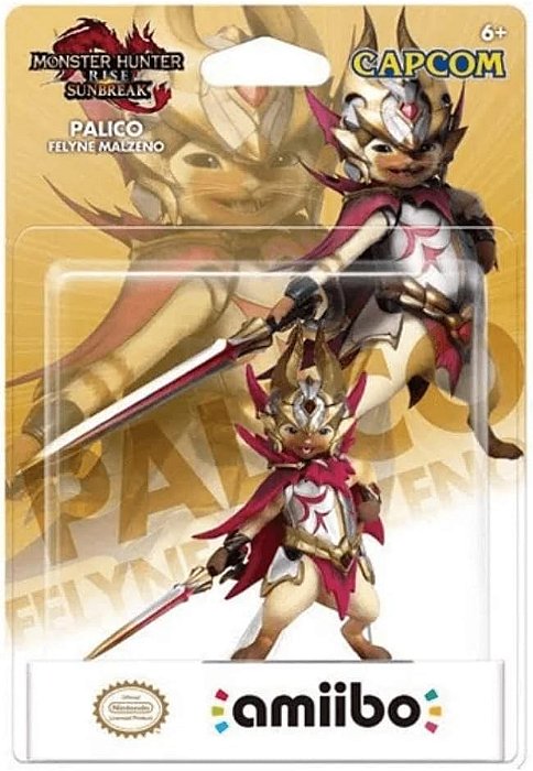 AMIIBO PALICO MONSTER HUNTER RISE SUNBREAK