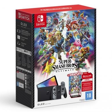 NINTENDO SWITCH OLED SUPER SMASH BROS. EDITION