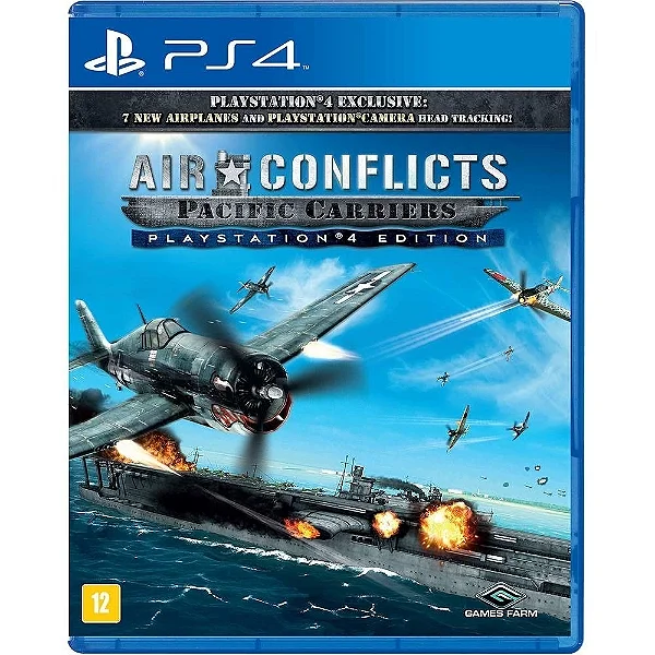 AIR CONFLICTS PACIFIC CARRIERS PS4 USADO