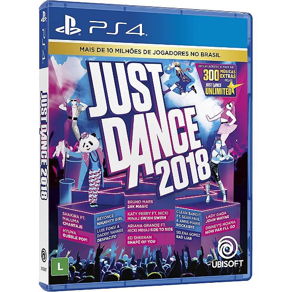 JUST DANCE 2018 PS4 USADO