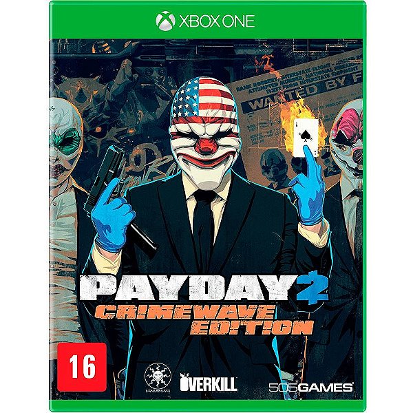 PAYDAY 2 CRIMEWAVE EDITION XBOX ONE