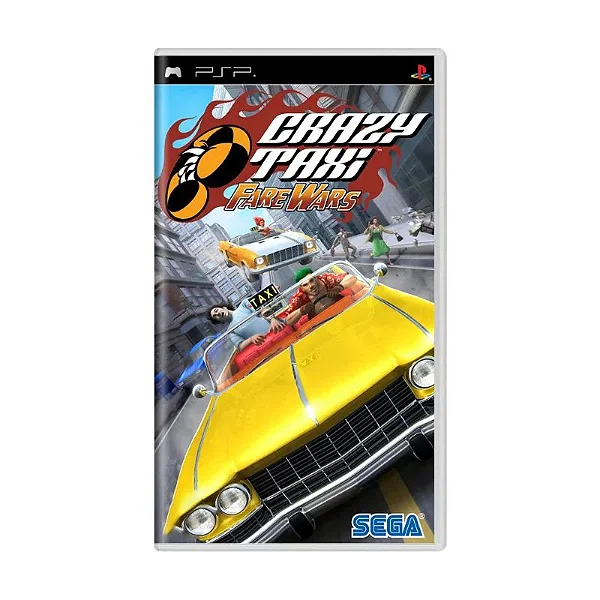 CRAZY TAXI FARE WARS PSP USADO