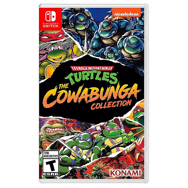 TEENAGE MUTANT NINJA TURTLES THE COWABUNGA COLLECTION SWITCH  USADO
