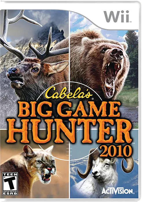 CABELA'S BIG GAME HUNTER 2010 WII USADO