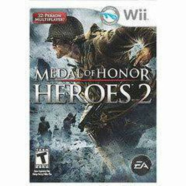 MEDAL OF HONOR HEROES 2 WII USADO