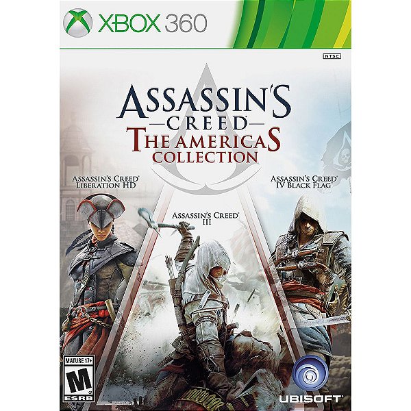 ASSASSINS CREED THA AMERICAS COLLECTION X360 USADO