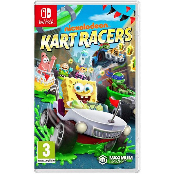 NICKELOEDEON KART RACERS SWITCH USADO