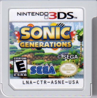 SONIC GENERATION 3DS USADO (SEM CAIXA)
