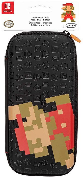 CASE SWITCH SLIM TRAVEL CASE MARIO RETRO EDITION 500-101