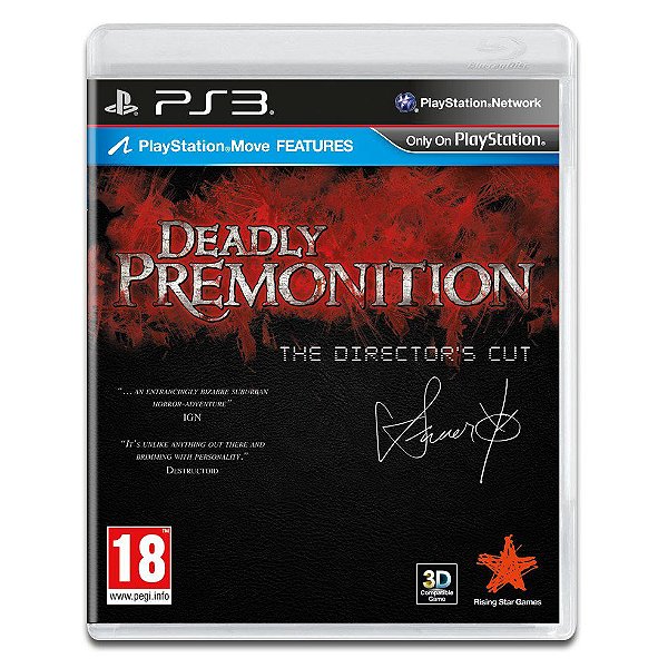 DEADLY PREMONITION PS3 USADO