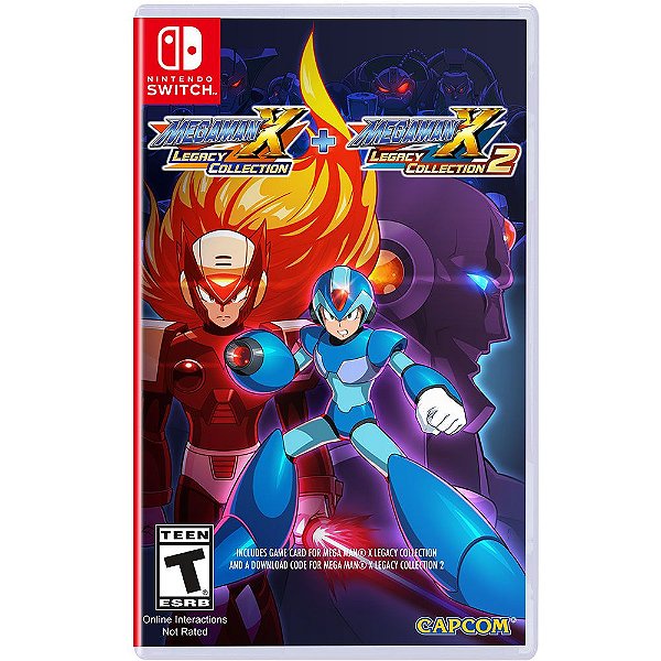 MEGA MAN X LEGACY COLLECTION 1+2 SWITCH