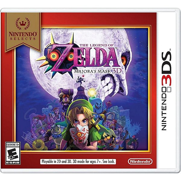 THE LEGEND OF ZELDA MAJORAS MASK 3DS USADO