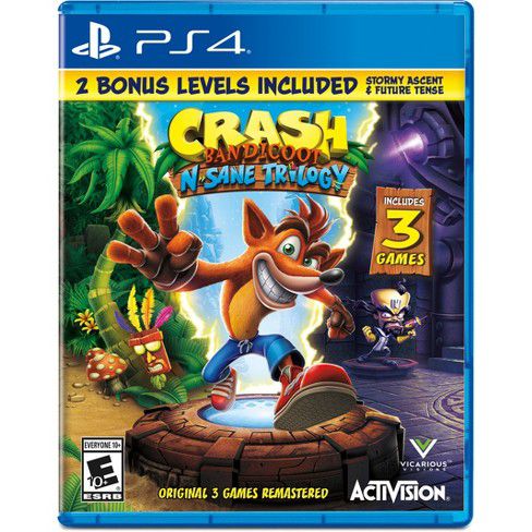 CRASH BANDICOOT N'SANE TRILOGY PS4 USADO