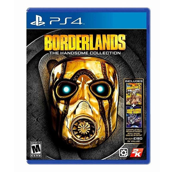 BORDERLANDS THE HANDSOME COLLECTION PS4 USADO