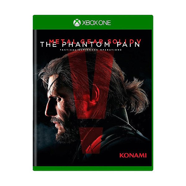 METAL GEAR SOLID V PHANTOM PAIN XBOX ONE USADO