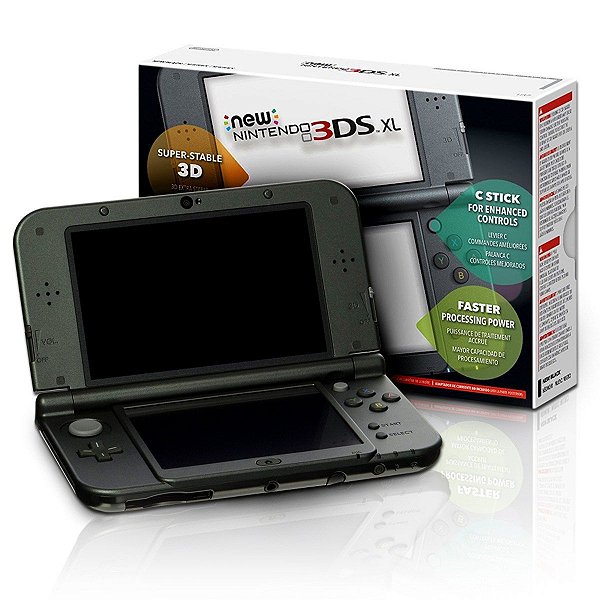 NEW NINTENDO 3DS XL PRETO USADO