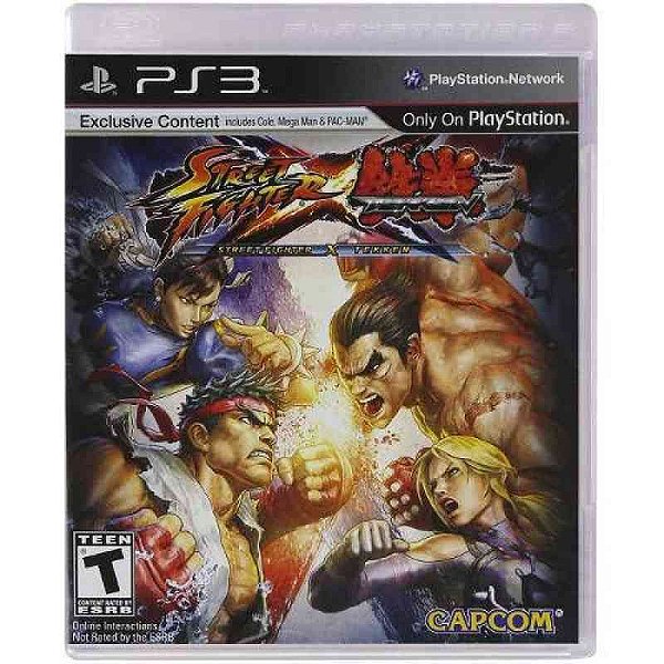 STREET FIGHTER VS TEKKEN PS3 USADO