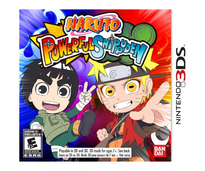 NARUTO POWERFUL SHIPPUDEN 3DS USADO