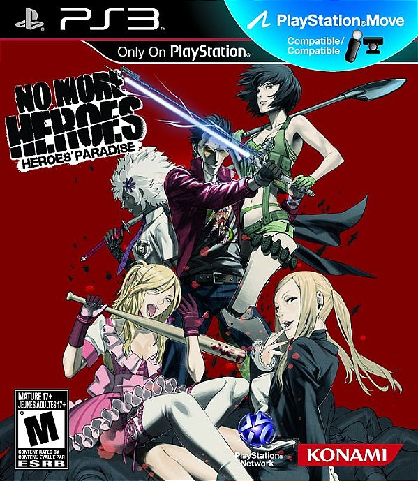 NO MORE HEROES HEROES PARADISE PS3 USADO