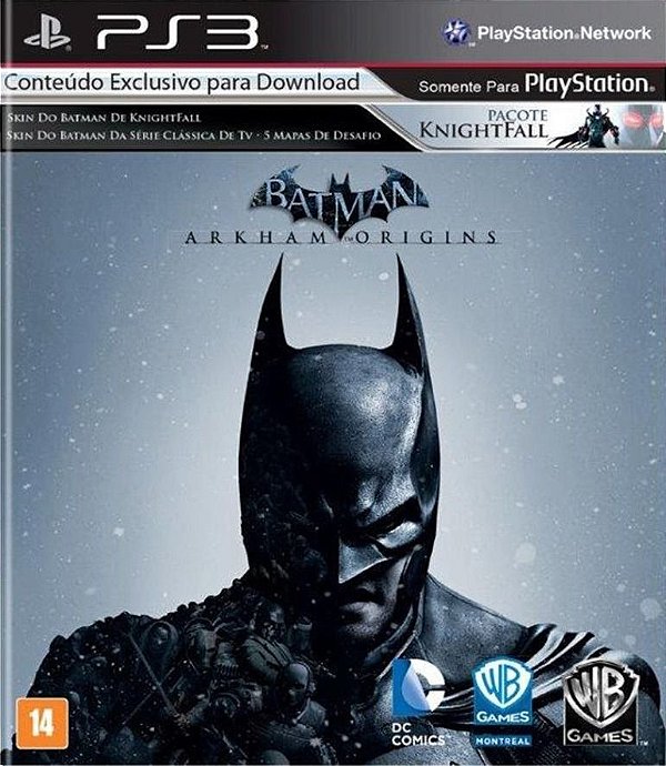 Jogo Batman: Arkham Origins - PS3