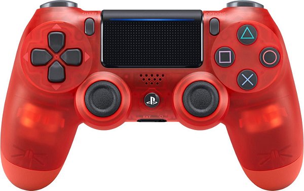 CONTROLE DUALSHOCK 4 CRYSTAL RED