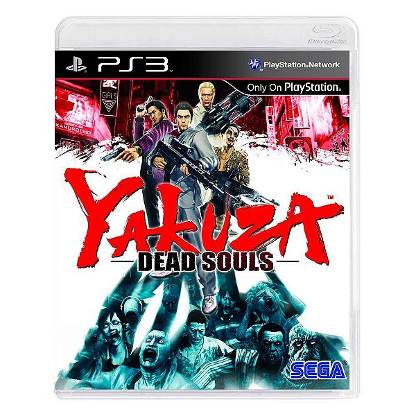 YAKUZA DEAD SOULS PS3 USADO