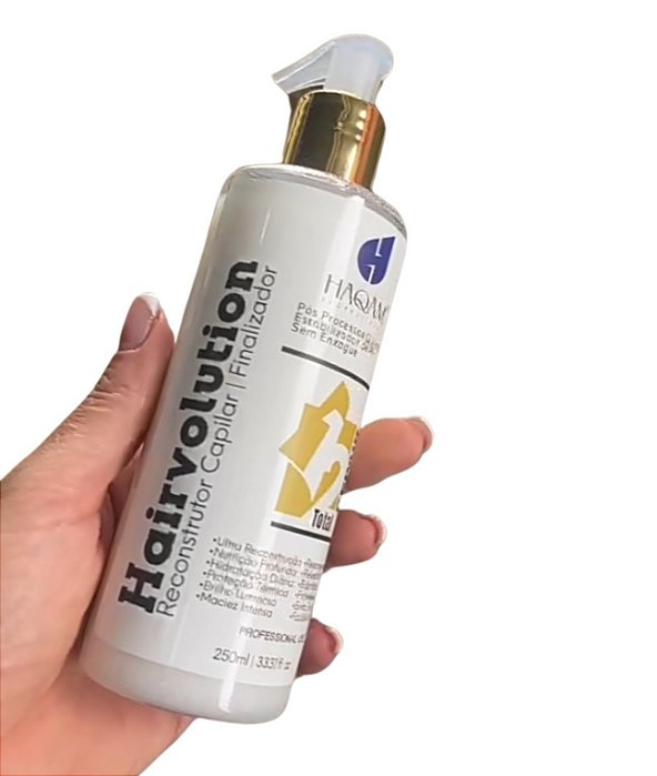 HAIRVOLUTION Total 12 Repair - Finalizador & Reconstrutor Capilar sem Enxágue
