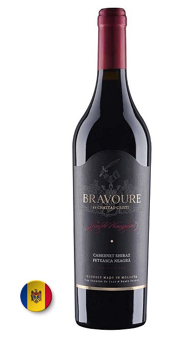 Chateau Cristi Bravoure Cab. & Shiraz & Feteasca Neagra
