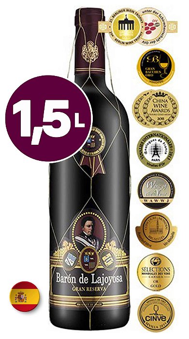 Barón de Lajoyosa Gran Reserva DOP Magnum 1500ml