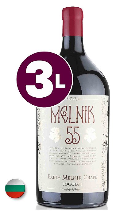 Logodaj Melnik 55 Double Magnum 3000ml