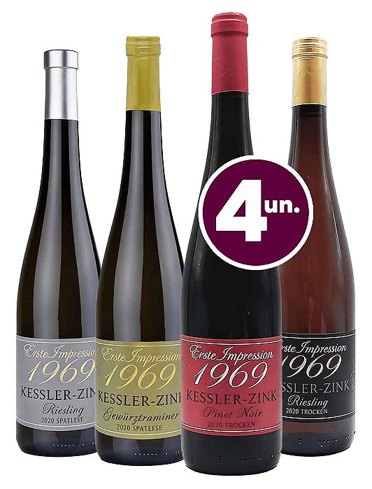 KIT Alemanha - 4 garrafas