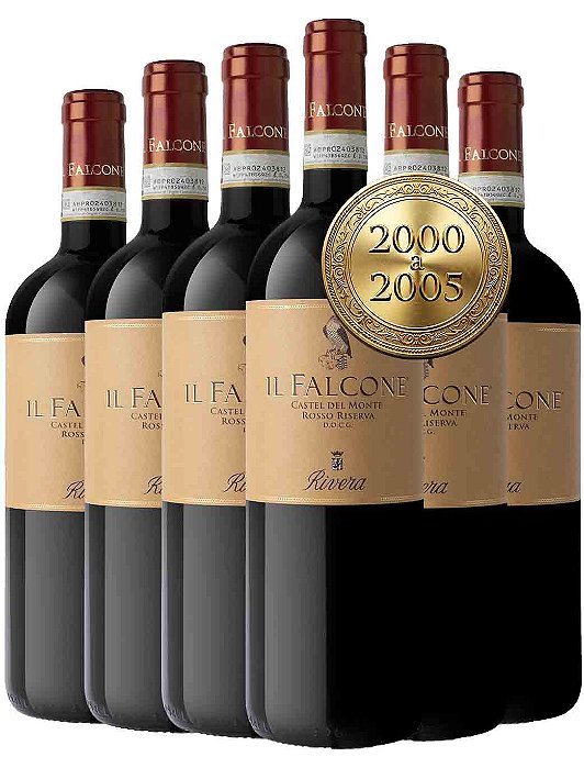 VERTICAL 1 - Il Falcone Rosso Riserva DOCG safras 2000 a 2005