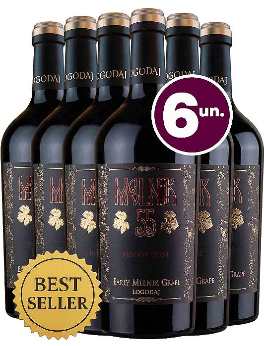 Kit Melnik 55 Reserve - 6 garrafas