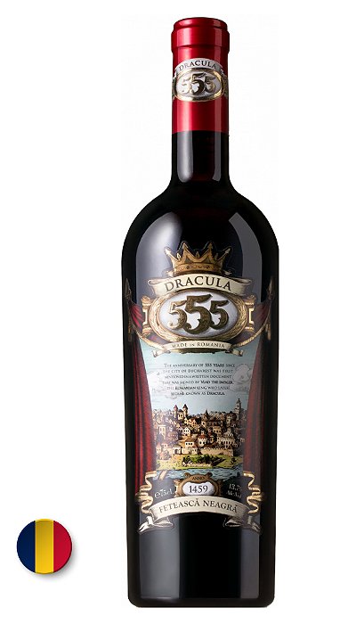 Dracula Feteasca Neagra ''555'' Anniversary DOC