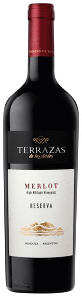 Vinho Tinto Argentino Terrazas de Los Andes Reserva Merlot