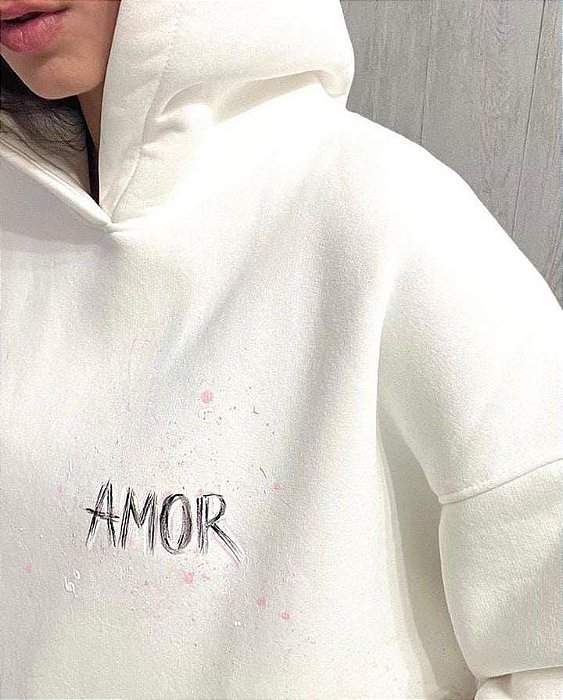 BLUSA MOLETOM AMOR