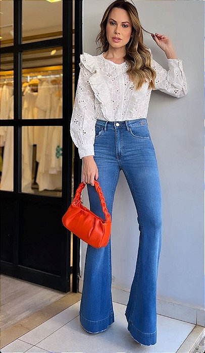 CALÇA FLARE SOL