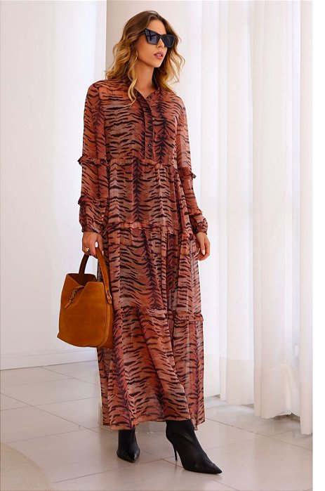VESTIDO TALITA MANGA LONGA