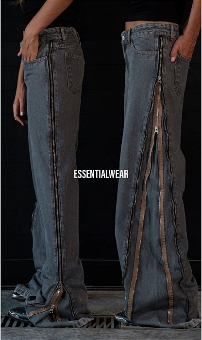 CALÇA ZIPER