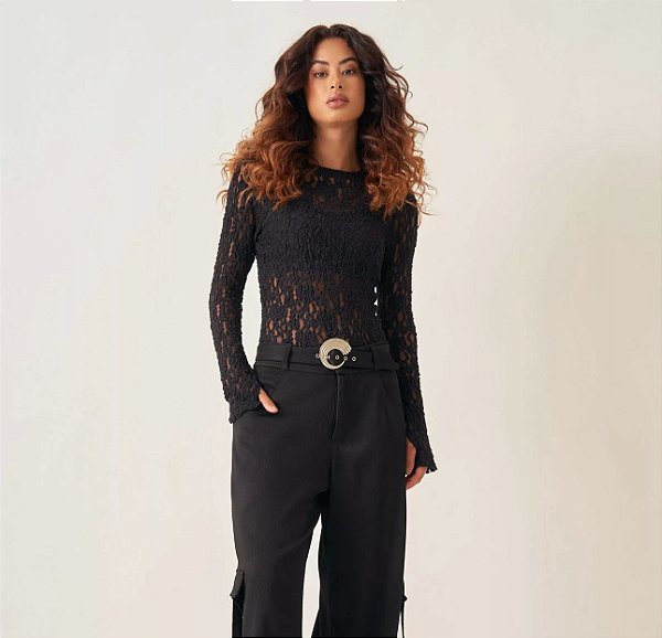 BLUSA RENDA SAVANA