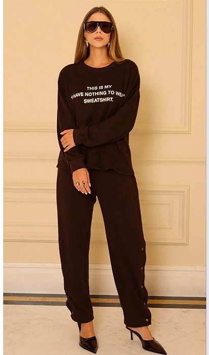 CALÇA MOLETOM NATALIA