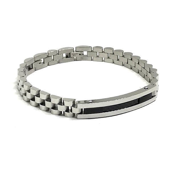 Pulseira aço Premium Silver [série LIMITADA]